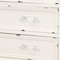 Baxton Studio Levron Traditional Two-Tone Walnut Brown and Antique White Finished Wood 5-Drawer Storage Cabinet 195-11952-ZORO - alternate 8